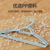 Wholesale of plastic thickened and thickened anti-slip clothes racks for household balconies, anti-sharp corners and anti-deformation clothes supports details Picture